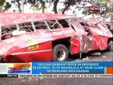NTG: 3 bangkay mula sa Skyway accident, 'di pa nakikilala at nake-claim ng mga kaanak