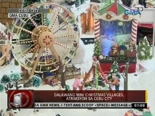24 Oras: Dalawang mini Christmas villages, atraksyon sa Cebu City