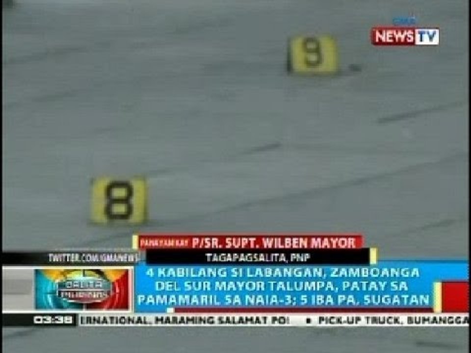 BP: Panayam kay P/Sr. Supt. Wilben Mayor tungkol sa pamamaril sa NAIA 3