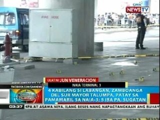 BP: 4 kabilang si Labangan, Zamboanga del Sur Mayor Talumpa, patay sa pamamaril sa NAIA 3
