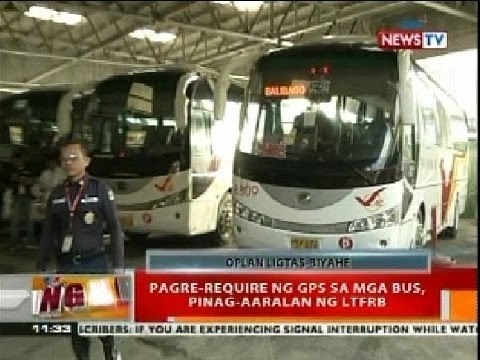 BT: Pagre-require ng GPS sa mga bus, pinag-aaralan ng LTFRB