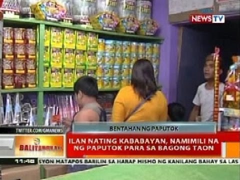 BT: Ilan nating kababayan, namimili na ng paputok para sa bagong taon