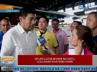 UB: Oplan Ligtas Biyahe ng DOTC, ilulunsad ngayong araw
