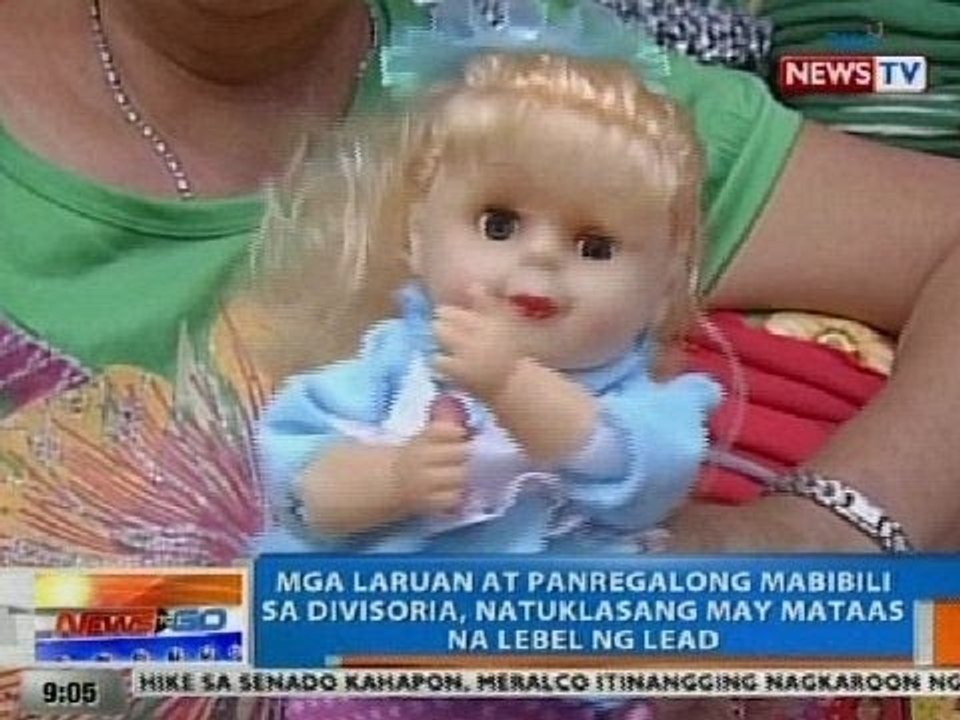 NTG: Mga laruan at panregalong mabibili sa Divisoria, natuklasang may mataas na lebel ng lead