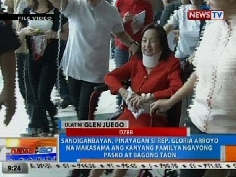NTG: Rep. Arroyo, pinayagang makasama ang kanyang pamilya ngayong Pasko at Bagong Taon