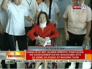 Download Video: Pamilya ni Rep. Gloria Arroyo, pinayagan ng Sandiganbayan na makasama siya sa VMMC