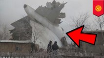 Plane crashes into buildings while landing in fog in Kyrgyzstan, dozens killed - TomoNews