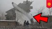 Plane crashes into buildings while landing in fog in Kyrgyzstan, dozens killed - TomoNews