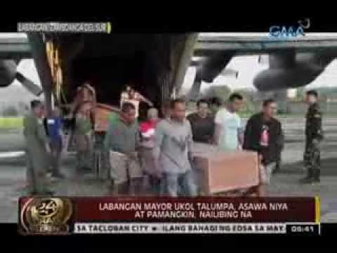 24 Oras: Labangan Mayor Ukol Talumpa, asawa niya at pamangkin, nailibing na