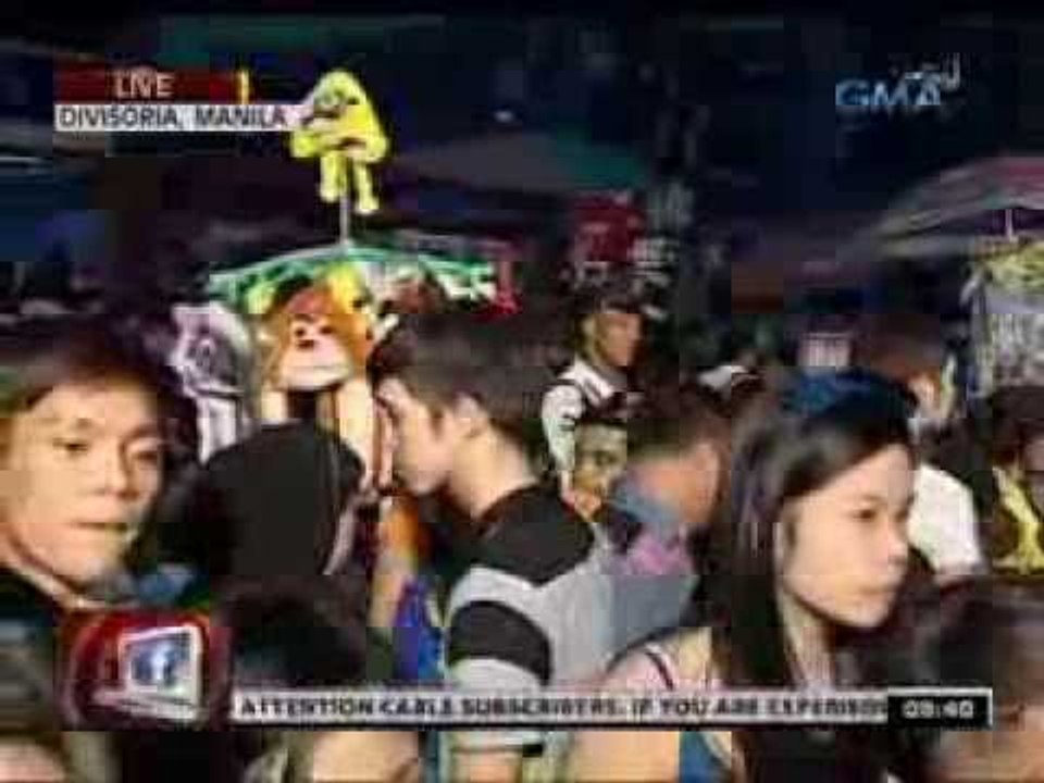 24 Oras: Pulisya, nagdagdag ng pwersa para sa seguridad sa Divisoria