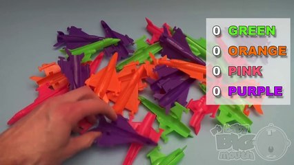 Learn Colours with Toy Planes! Fun Learning Contest!