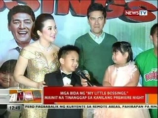 BT: Mga bida ng 'My Little Bossings', mainit na tinanggp sa kanilang premiere night