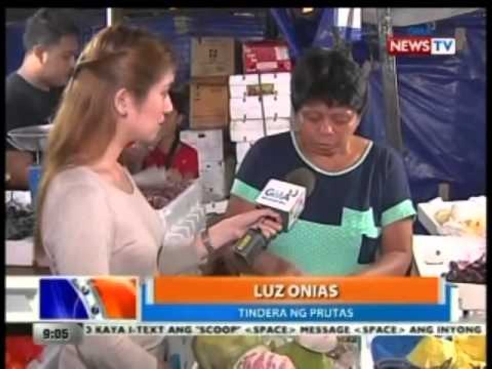 NTG: Mga prutas na ihahanda a Noche Buena, mabenta sa Divisoria