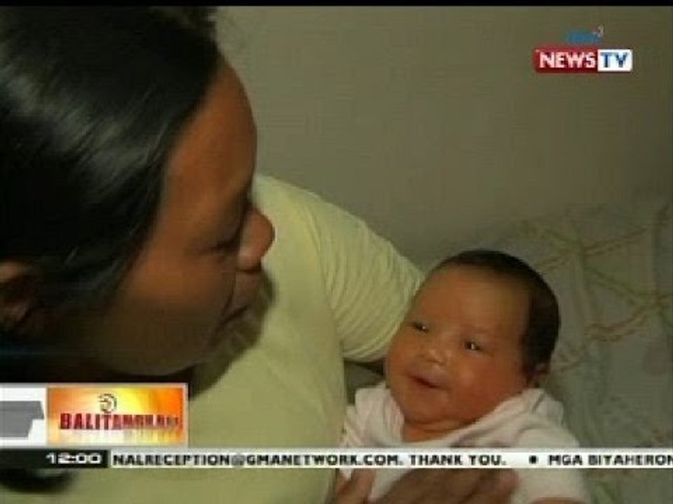 BT: Inang namatayan ng pamilya sa bagyo, humuhugot ng pag-asa sa bagong silang niyang sanggol