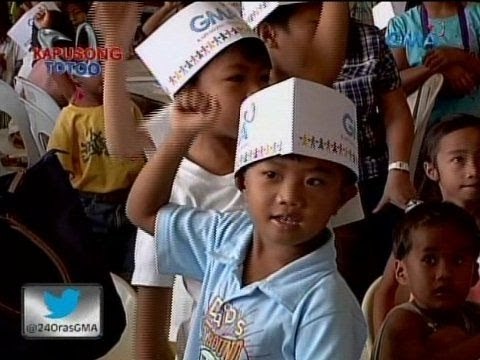 Ilang undernourished na bata sa Narvacan, Ilocos Sur, natulungan ng Kapuso Foundation
