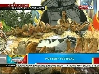 BP: Damili o Pottery Festival, ipinagdiriwang ng mga taga-San Nicolas, Ilocos Norte