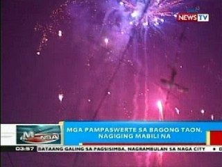 BP: Mga pampaswerte sa papasok na Year of the Horse, nagiging mabili na