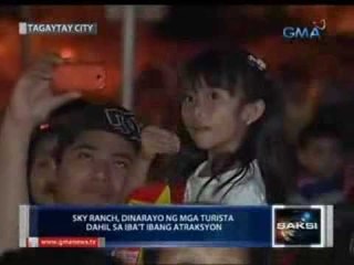 Saksi: Iba't ibang atraksyon sa Sky Ranch sa Tagaytay, dinayo