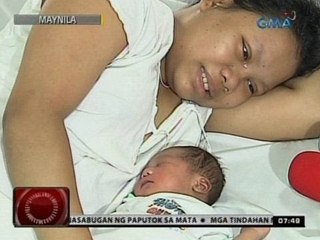24 Oras: Walong sanggol, ipinanganak ngayong araw ng pasko sa Fabella hospital