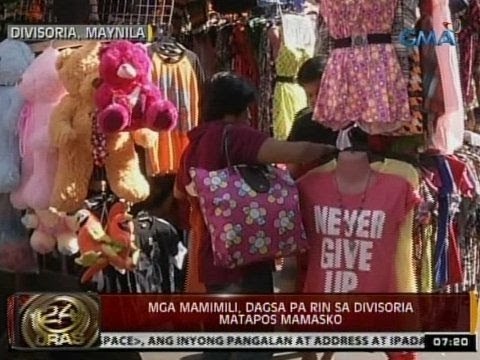 24 Oras: Mga mamimili, dagsa pa rin sa divisoria matapos mamasko