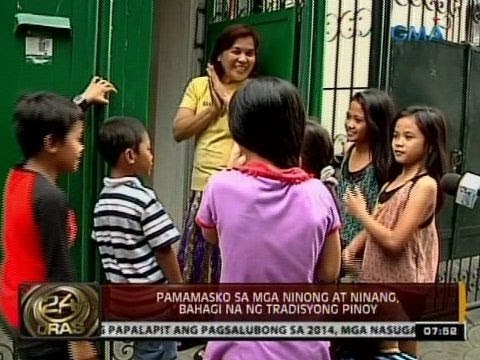 24 Oras: Pamamasko sa mga ninong at ninang, bahagi na ng tradisyong Pinoy