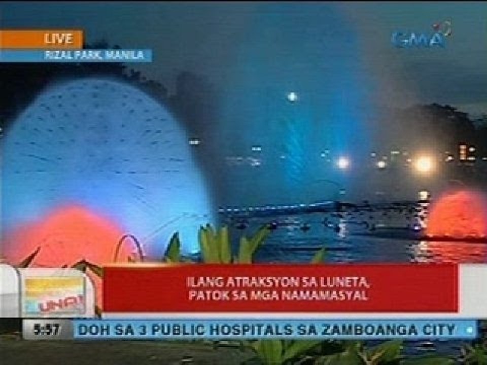 UB: Ilang atraksyon sa Luneta, patok sa mga namamasyal