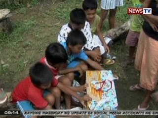 SONA: Batang football players sa Samar, nakatanggap ng regalo mula sa mga kapwa nila manlalaro