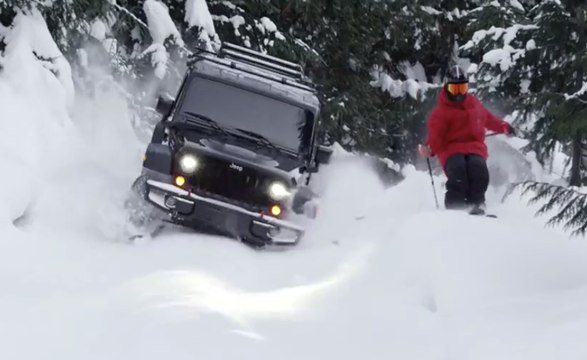 VÍDEO: ¡Wow! Nunca has visto a un Jeep Wrangler hacer esto