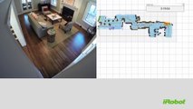 Así navega el Roomba 980: mapa 2D de tu casa