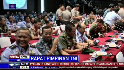 Tito Karnavian Turut Hadiri Rapim TNI