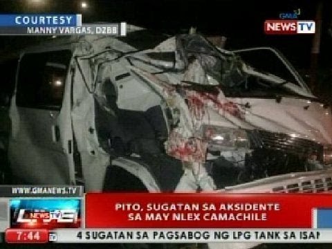 NTVL: 7, sugatan sa aksidente sa may NLEX Camachile