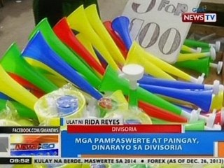 NTG: Mga pampaswerte at paingay, dinarayo sa Divisoria