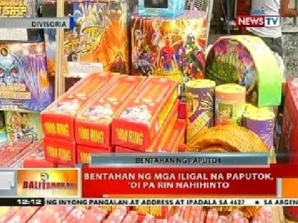 BT: Bentahan ng mga iligal na paputok sa Divisoria, di pa rin nahihinto