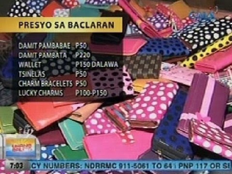 UB: Polka dots items, mga bilog na prutas at torotot, mabibili sa Baclaran