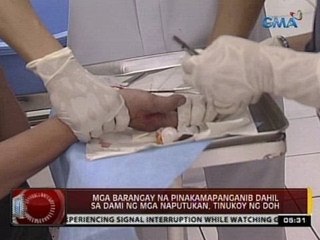 Mga barangay na pinakamapanganib dahil sa dami ng mga naputukan, tinukoy ng DOH
