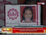 BT: 9-anyos na batang babae, natagpuang patay sa Taguig; hinihinalang ginahasa pa