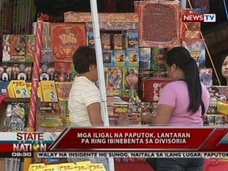 SONA: Pagbebenta ng mga iligal na paputok, lantaran pa rin sa kabila