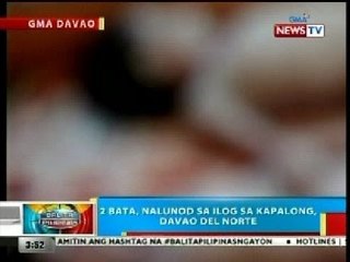 BP: 2 bata, nalunod sa ilog sa Kapalong, Davao del Norte