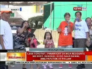 BT: 1,000 torotot, ipinamigay sa mga residente ng Brgy. Bangkal, Makati