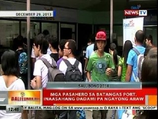 BT: Mga pasahero sa Batangas Port, inaasahang dadami pa ngayong araw