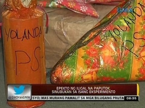 24 Oras: Epekto ng iligal na paputok, sinubukan sa isang eksperimento