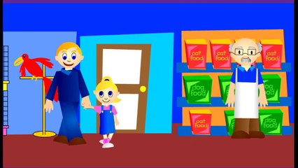 Learning Animals For Children Kids And Babies   The perfect pet - english for kids