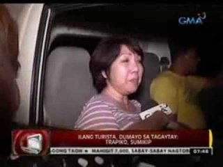 24 Oras: Ilang turista, dumayo sa Tagaytay; trapiko, sumikip