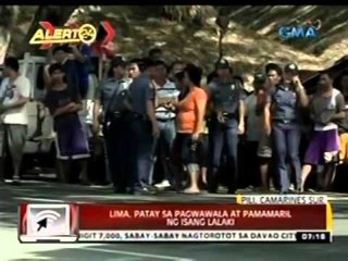 24 Oras: Lima, patay sa pagwawala at pamamaril ng isang lalaki