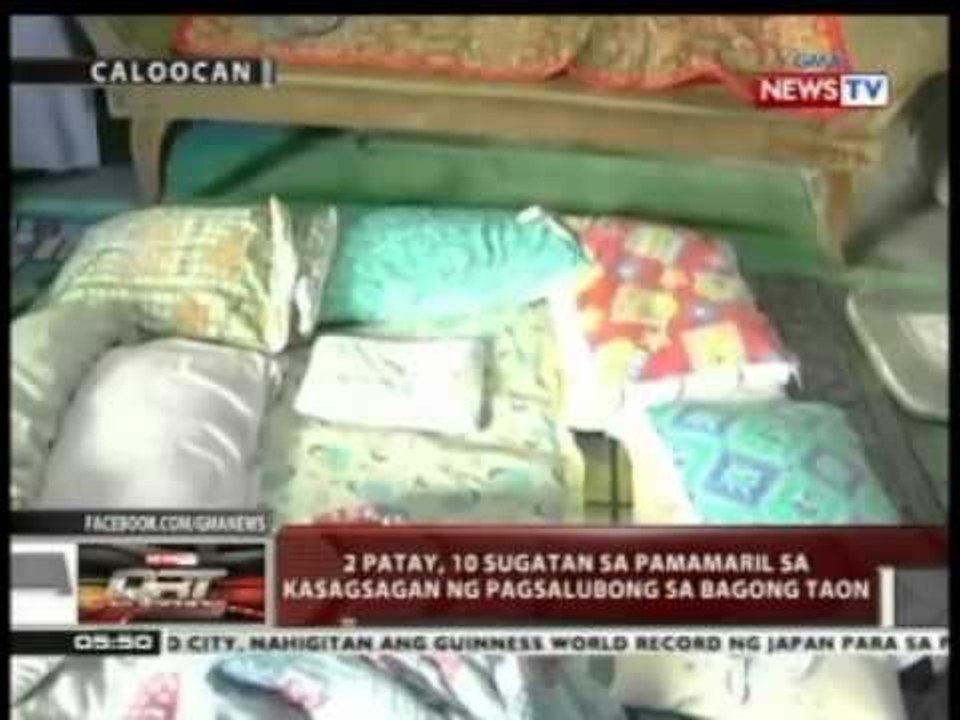 QRT: 2 patay, 10 sugatan sa pamamaril sa kasagsagan ng pagsalubong sa bagong taon
