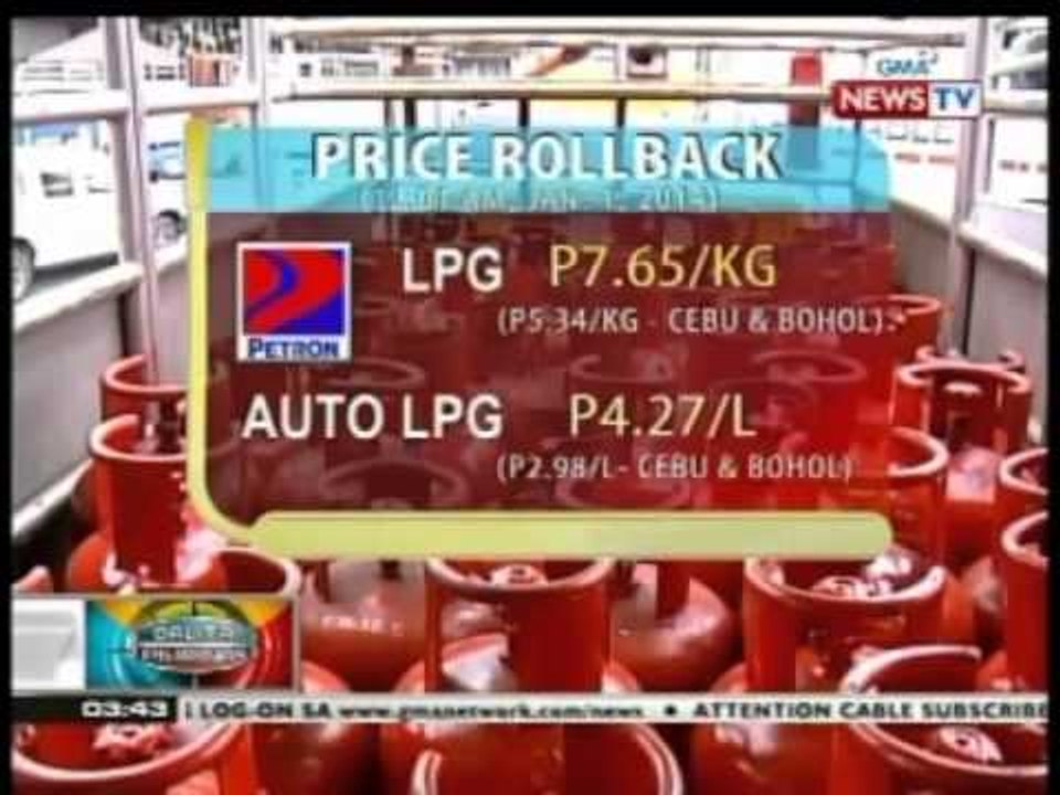 BP:  LPG price rollback
