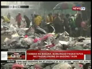 QRT: Tambak ng basura, bumungad pagkatapos ng pagsalubong sa bagong taon