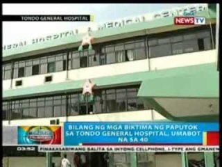 BP: Mga nabibiktima ng paputok sa Tondo General Hospital, tuloy ang dating