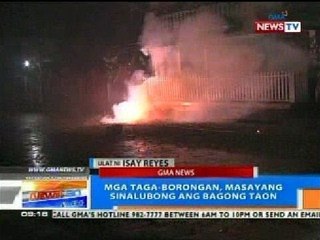NTG: Mga taga-Boronga, masayang sinalubong ang Bagong Taon