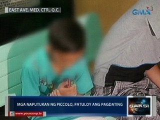 Saksi: Mga naputukan ng piccolo, patuloy ang pagdating sa EAMC